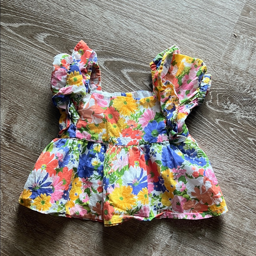 Janie and Jack Floral Dress size 3-6m